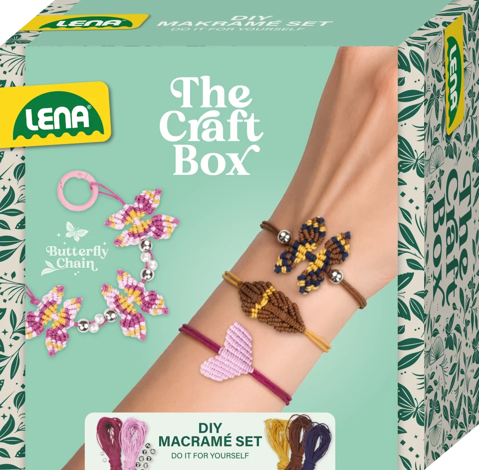 Macrame-Set für Armbänder und Anhänger