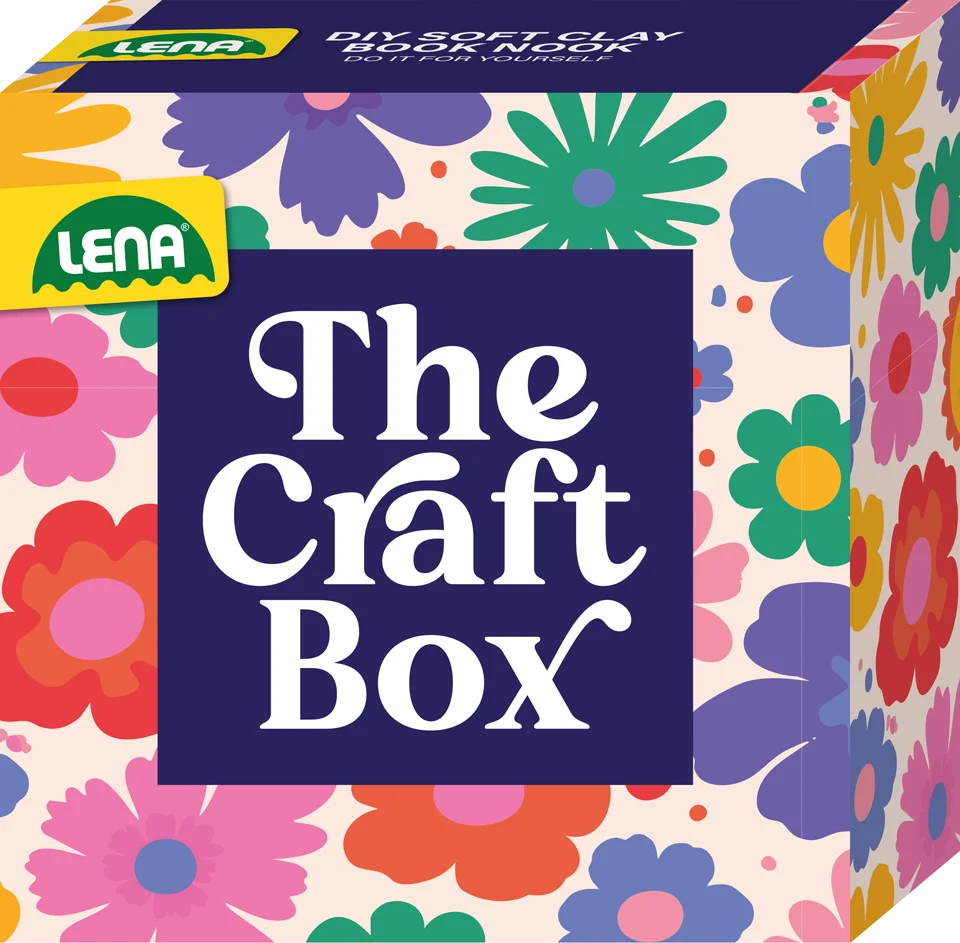 Aufbewahrungsbox mit Blumenmuster